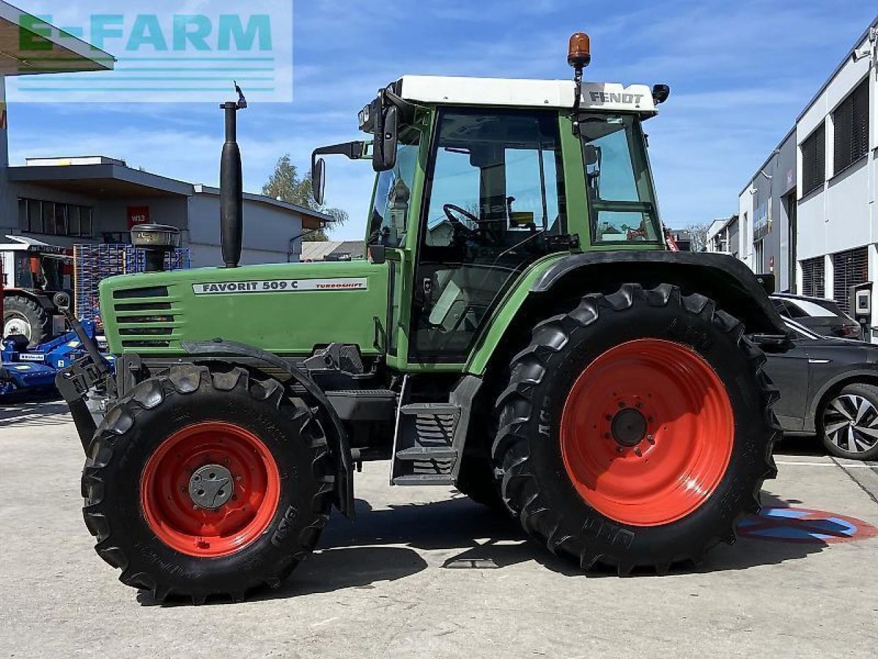 Fendt favorit 509 c - Τρακτέρ: φωτογραφία 5 Fendt favorit 509 c - Τρακτέρ: φωτογραφία 5