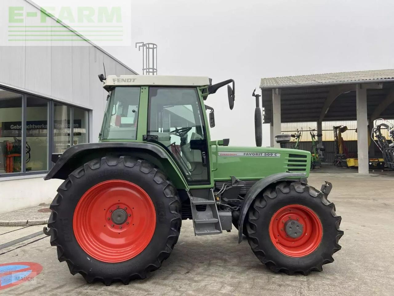 Fendt favorit 509 c - Τρακτέρ: φωτογραφία 4 Fendt favorit 509 c - Τρακτέρ: φωτογραφία 4