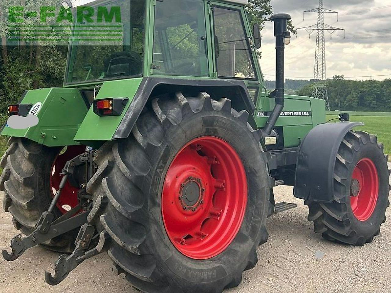 Fendt favorit 615 ls - Τρακτέρ: φωτογραφία 5 Fendt favorit 615 ls - Τρακτέρ: φωτογραφία 5