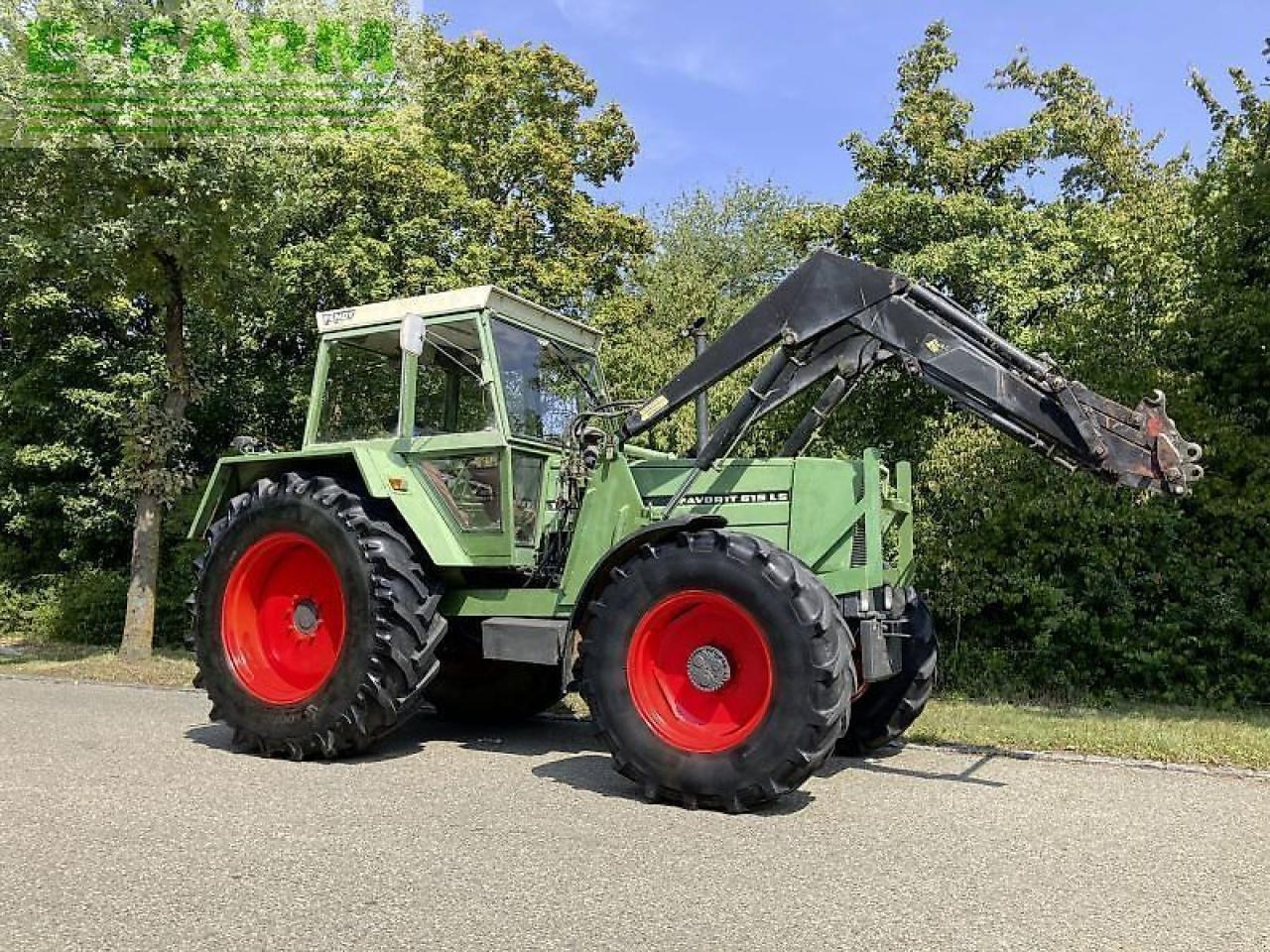 Fendt favorit 615 ls - Τρακτέρ: φωτογραφία 1 Fendt favorit 615 ls - Τρακτέρ: φωτογραφία 1