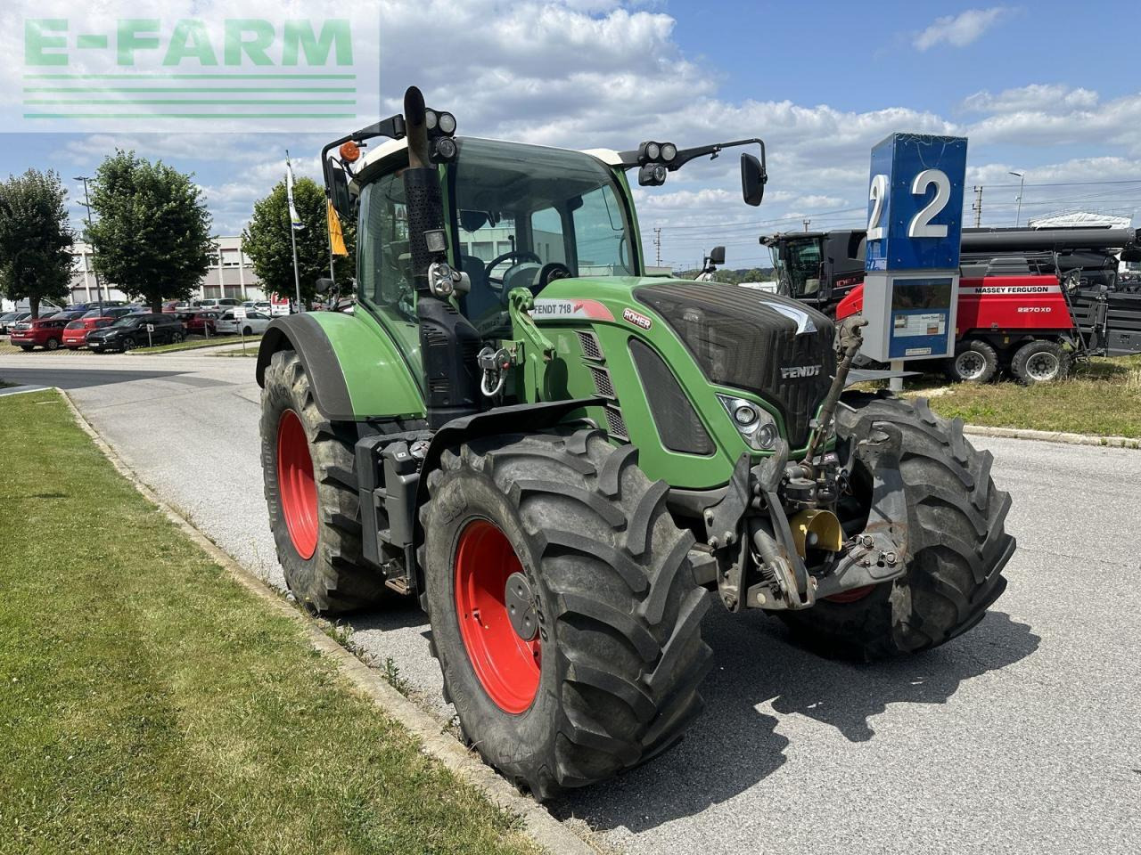 Fendt fendt 718 vario - Τρακτέρ: φωτογραφία 1 Fendt fendt 718 vario - Τρακτέρ: φωτογραφία 1