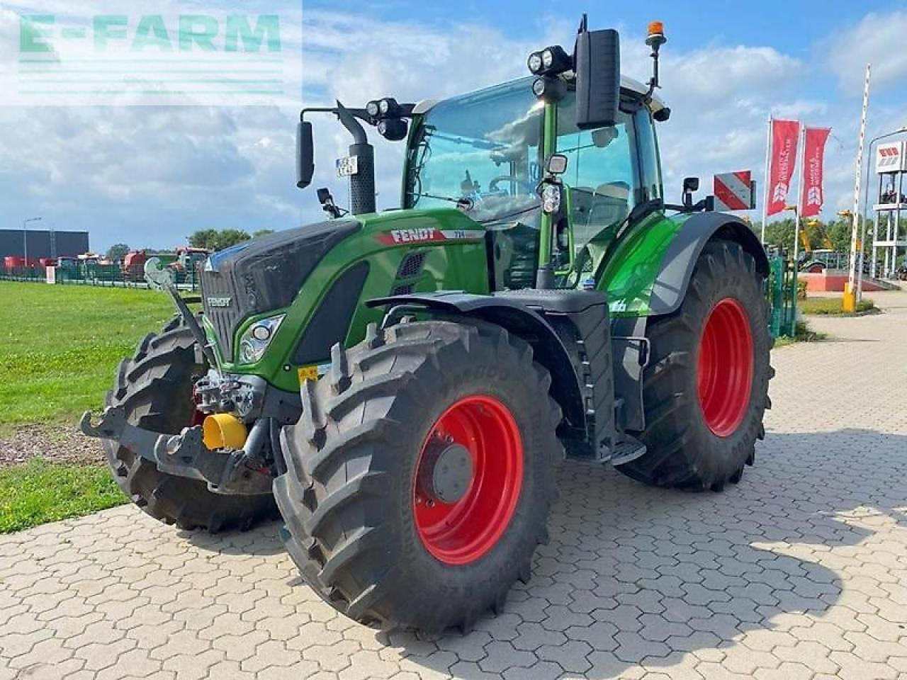 Fendt fendt 724 profi+ - Τρακτέρ: φωτογραφία 1 Fendt fendt 724 profi+ - Τρακτέρ: φωτογραφία 1