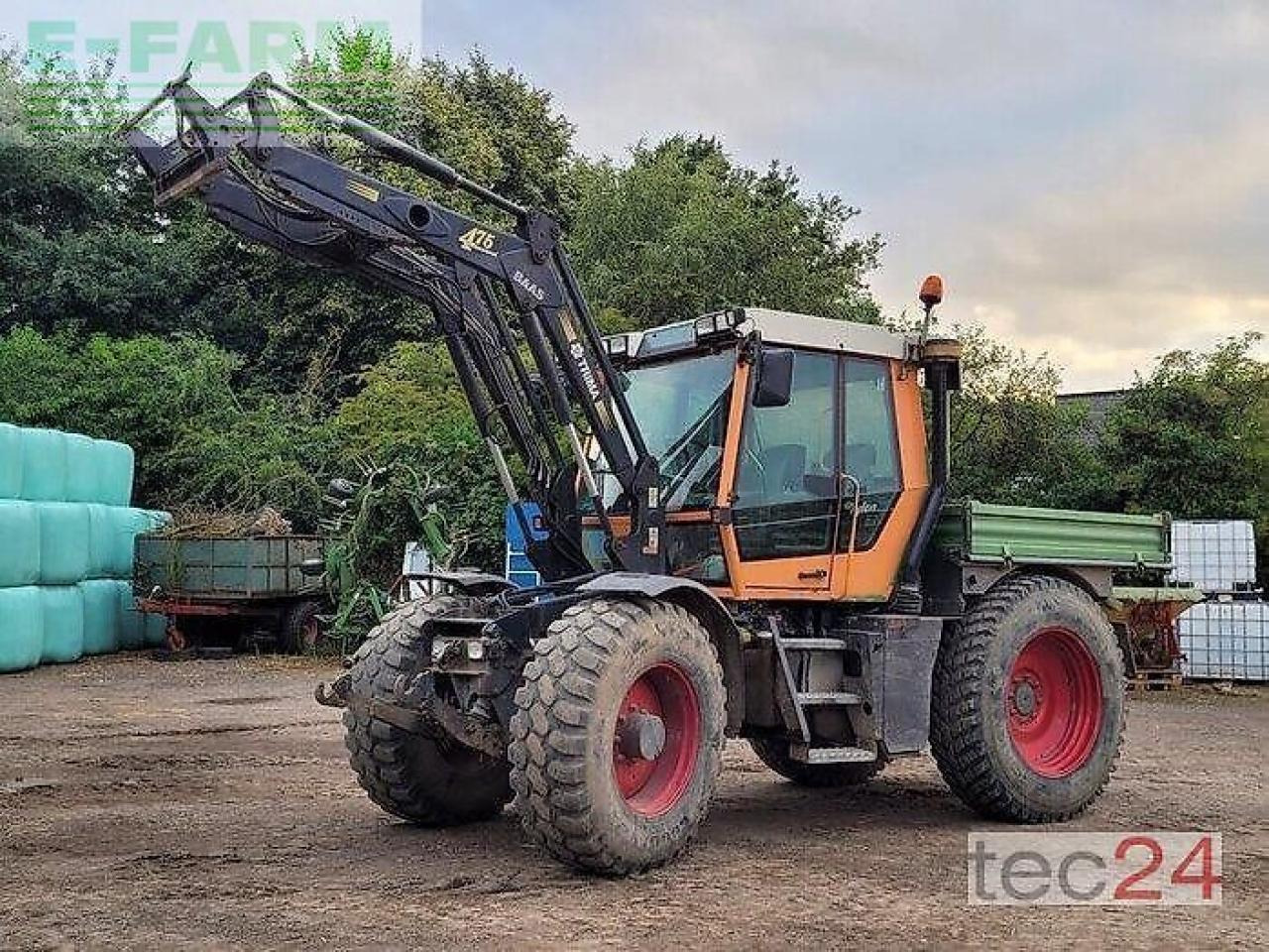 Fendt xylon 522 - Τρακτέρ: φωτογραφία 1 Fendt xylon 522 - Τρακτέρ: φωτογραφία 1