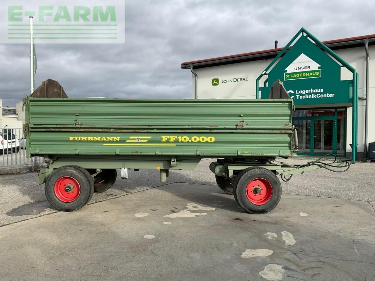Fuhrmann FF 10.000 - Ανατρεπόμενη ρυμούλκα για τρακτέρ: φωτογραφία 5 Fuhrmann FF 10.000 - Ανατρεπόμενη ρυμούλκα για τρακτέρ: φωτογραφία 5