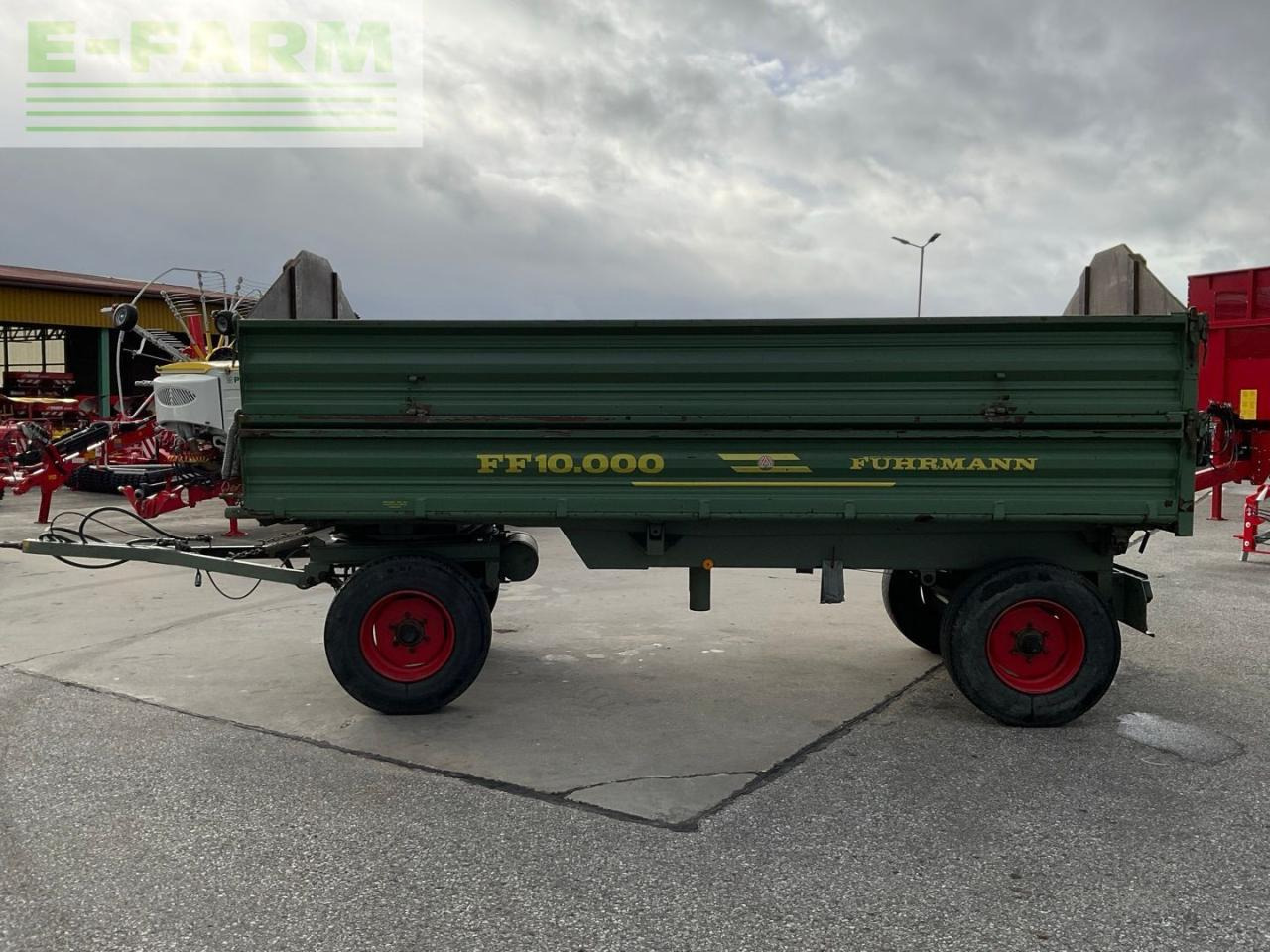 Fuhrmann FF 10.000 - Ανατρεπόμενη ρυμούλκα για τρακτέρ: φωτογραφία 2 Fuhrmann FF 10.000 - Ανατρεπόμενη ρυμούλκα για τρακτέρ: φωτογραφία 2