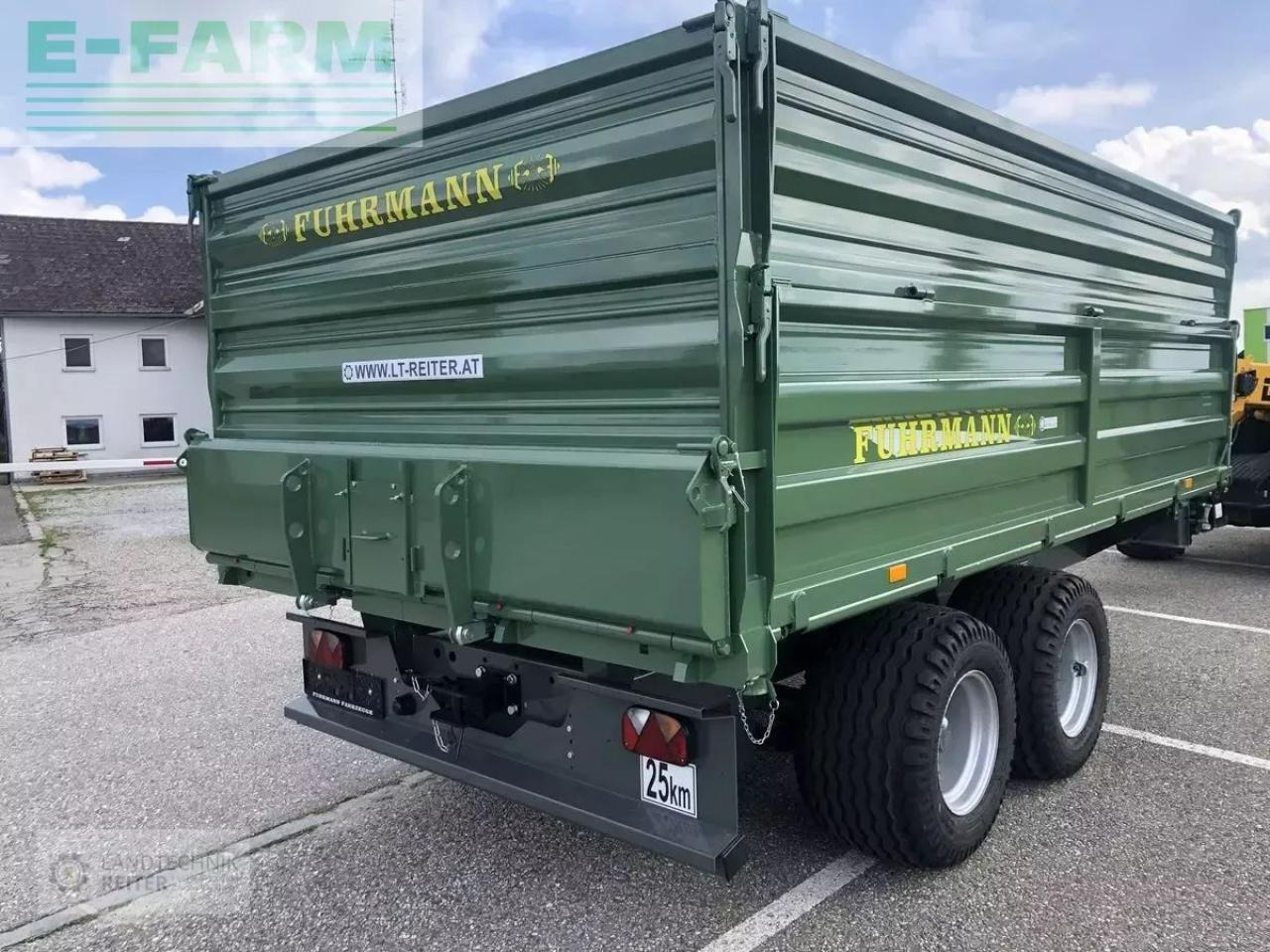 Fuhrmann ff 15000, hydr. heckwand - Ανατρεπόμενη ρυμούλκα για τρακτέρ: φωτογραφία 2 Fuhrmann ff 15000, hydr. heckwand - Ανατρεπόμενη ρυμούλκα για τρακτέρ: φωτογραφία 2