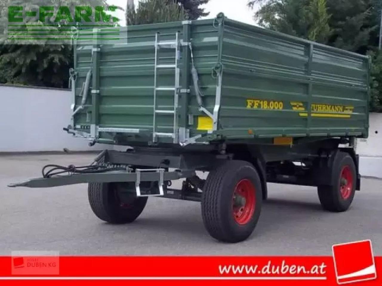 Fuhrmann ff 16.000 - Ανατρεπόμενη ρυμούλκα για τρακτέρ: φωτογραφία 2 Fuhrmann ff 16.000 - Ανατρεπόμενη ρυμούλκα για τρακτέρ: φωτογραφία 2