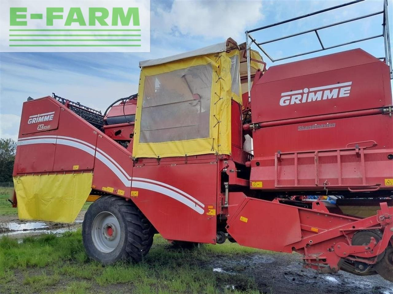Grimme se 150-60 hjultræk - Πατατοεξαγωγέας: φωτογραφία 4 Grimme se 150-60 hjultræk - Πατατοεξαγωγέας: φωτογραφία 4