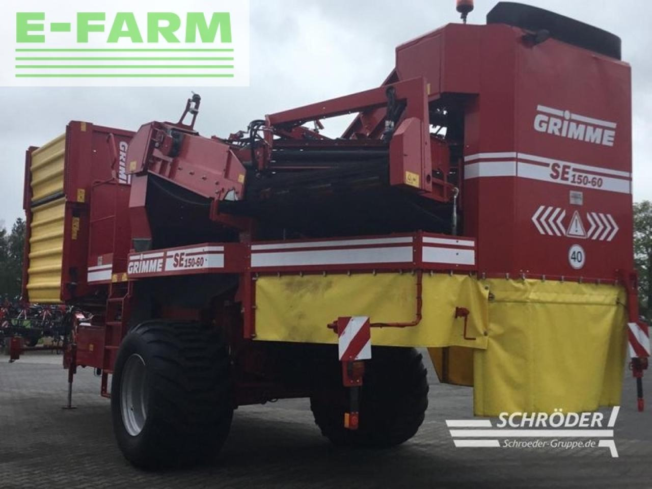 Grimme se 150-60 - Πατατοεξαγωγέας: φωτογραφία 4 Grimme se 150-60 - Πατατοεξαγωγέας: φωτογραφία 4