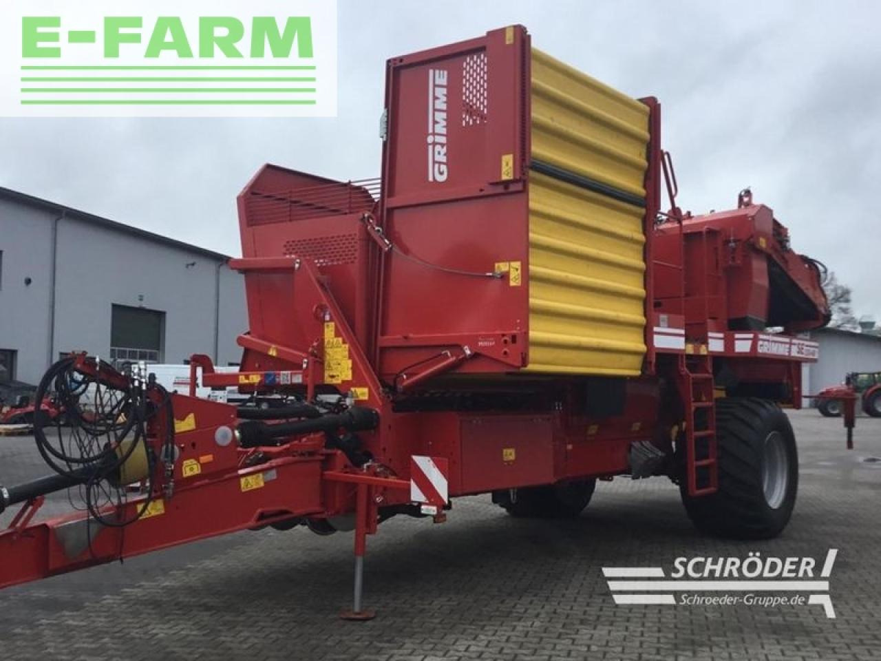 Grimme se 150-60 - Πατατοεξαγωγέας: φωτογραφία 3 Grimme se 150-60 - Πατατοεξαγωγέας: φωτογραφία 3