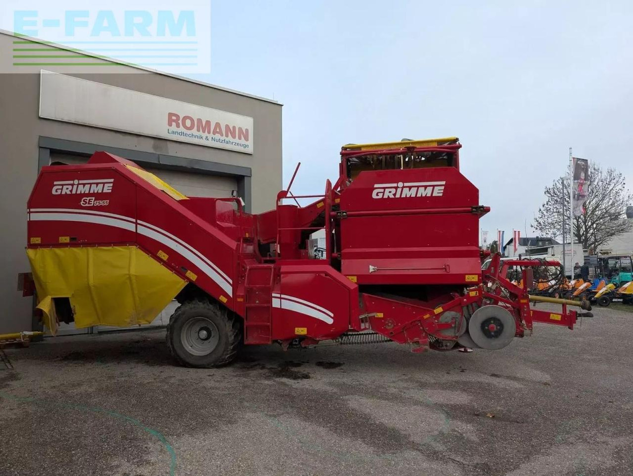 Πατατοεξαγωγέας Grimme se 75 - 55: φωτογραφία 20