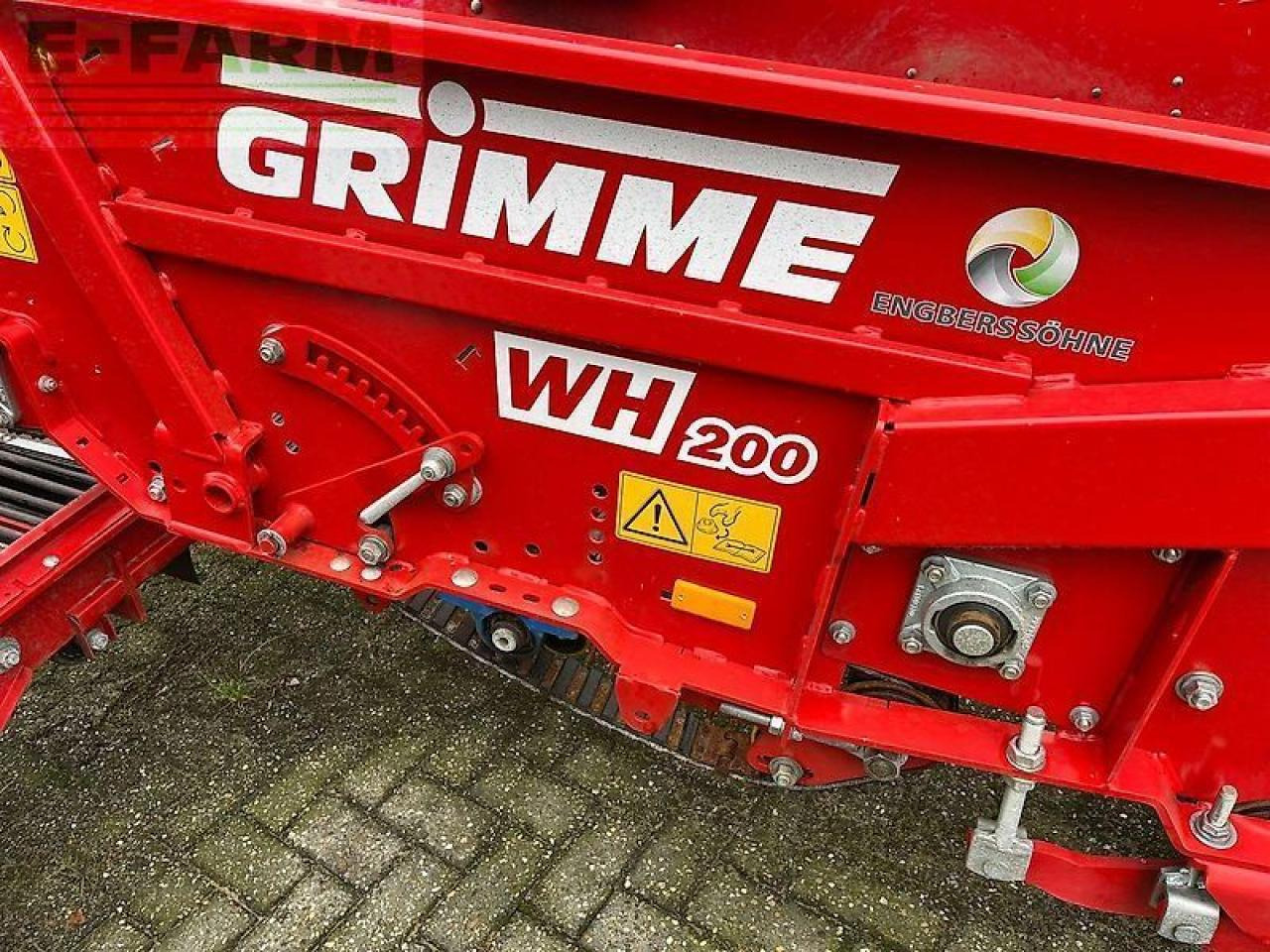 Grimme wh 200 - Πατατοεξαγωγέας: φωτογραφία 2 Grimme wh 200 - Πατατοεξαγωγέας: φωτογραφία 2