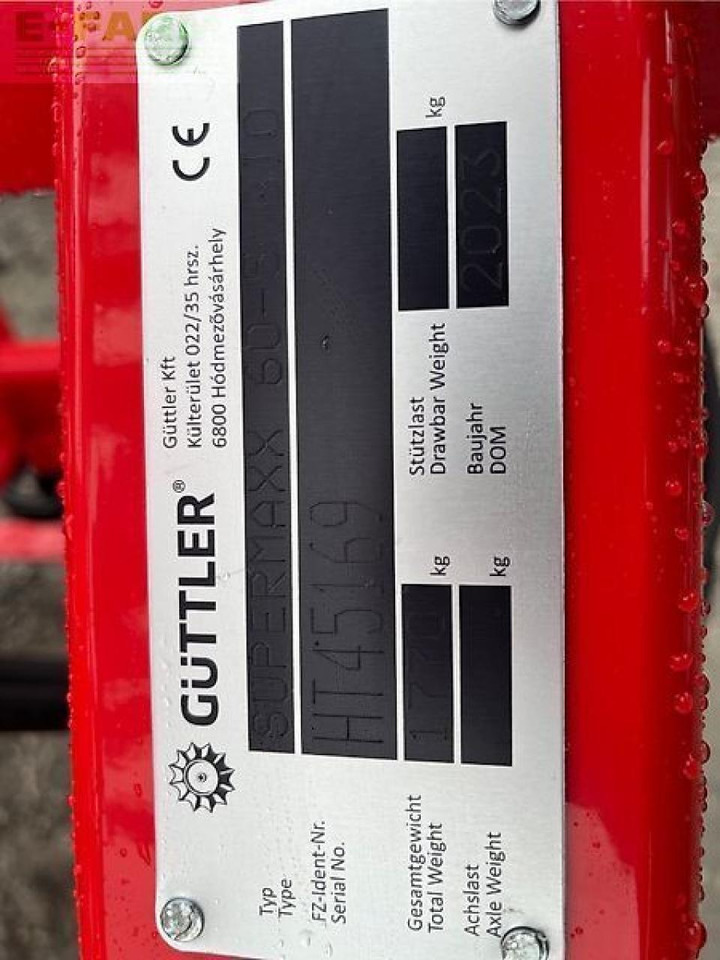 Güttler supermaxx 60-5 bio - Καλλιεργητής: φωτογραφία 5 Güttler supermaxx 60-5 bio - Καλλιεργητής: φωτογραφία 5