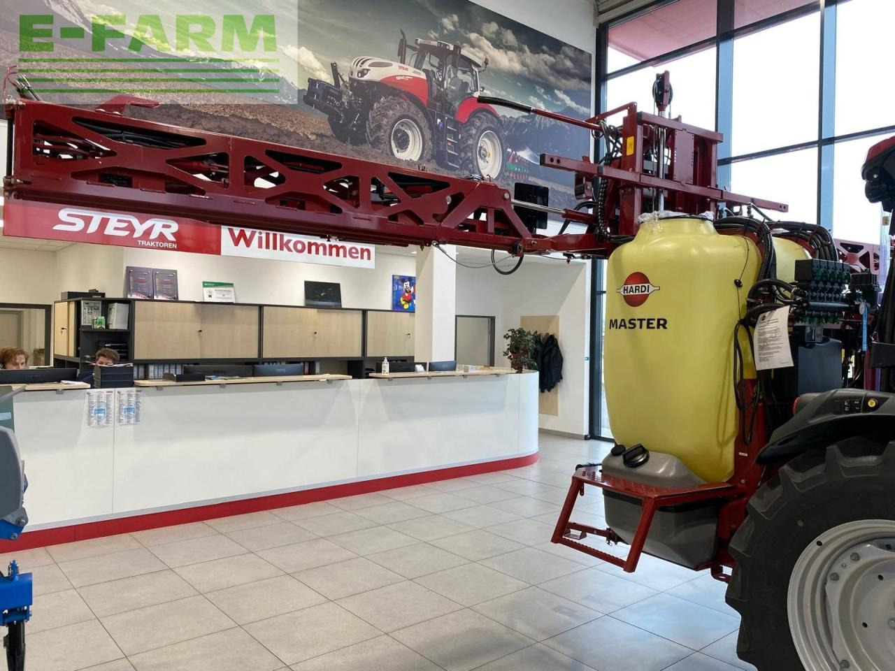 Hardi master pro 1200 - Συρόμενο ψεκαστικό: φωτογραφία 3 Hardi master pro 1200 - Συρόμενο ψεκαστικό: φωτογραφία 3