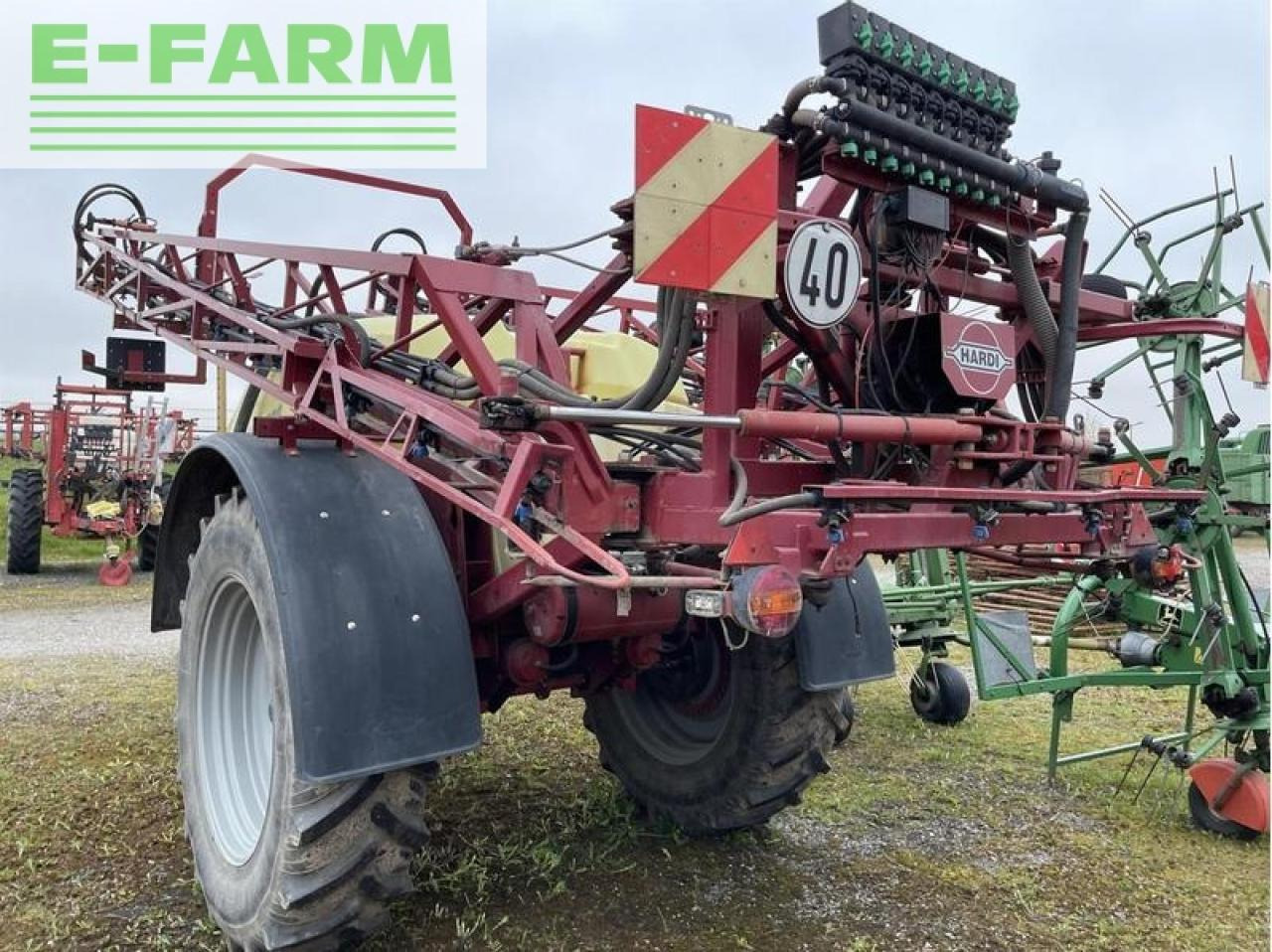 Hardi navigator 4000 - Συρόμενο ψεκαστικό: φωτογραφία 5 Hardi navigator 4000 - Συρόμενο ψεκαστικό: φωτογραφία 5