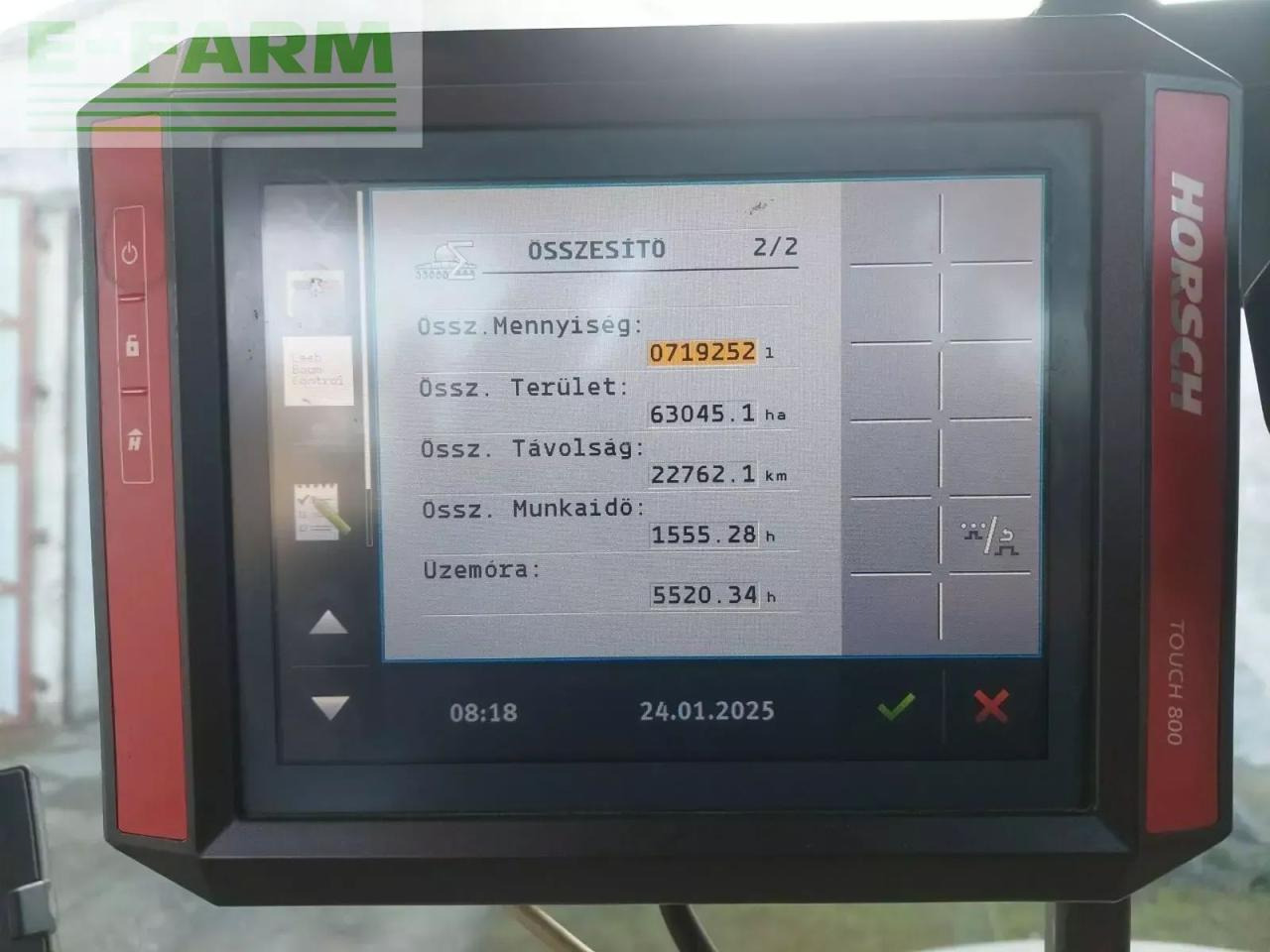 Horsch 8gs feldspritze - Συρόμενο ψεκαστικό: φωτογραφία 5 Horsch 8gs feldspritze - Συρόμενο ψεκαστικό: φωτογραφία 5