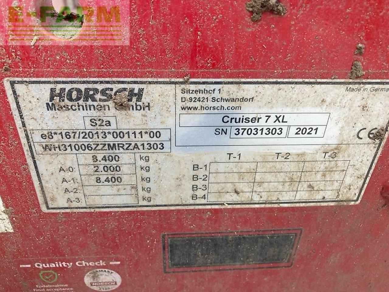 Horsch cruiser 7 xl - Καλλιεργητής: φωτογραφία 3 Horsch cruiser 7 xl - Καλλιεργητής: φωτογραφία 3