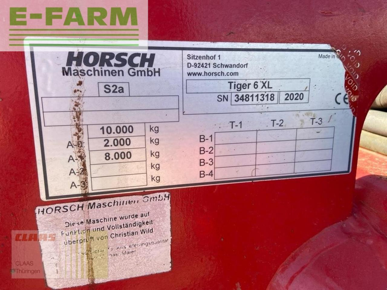 Horsch tiger 6 xl - Καλλιεργητής: φωτογραφία 4 Horsch tiger 6 xl - Καλλιεργητής: φωτογραφία 4