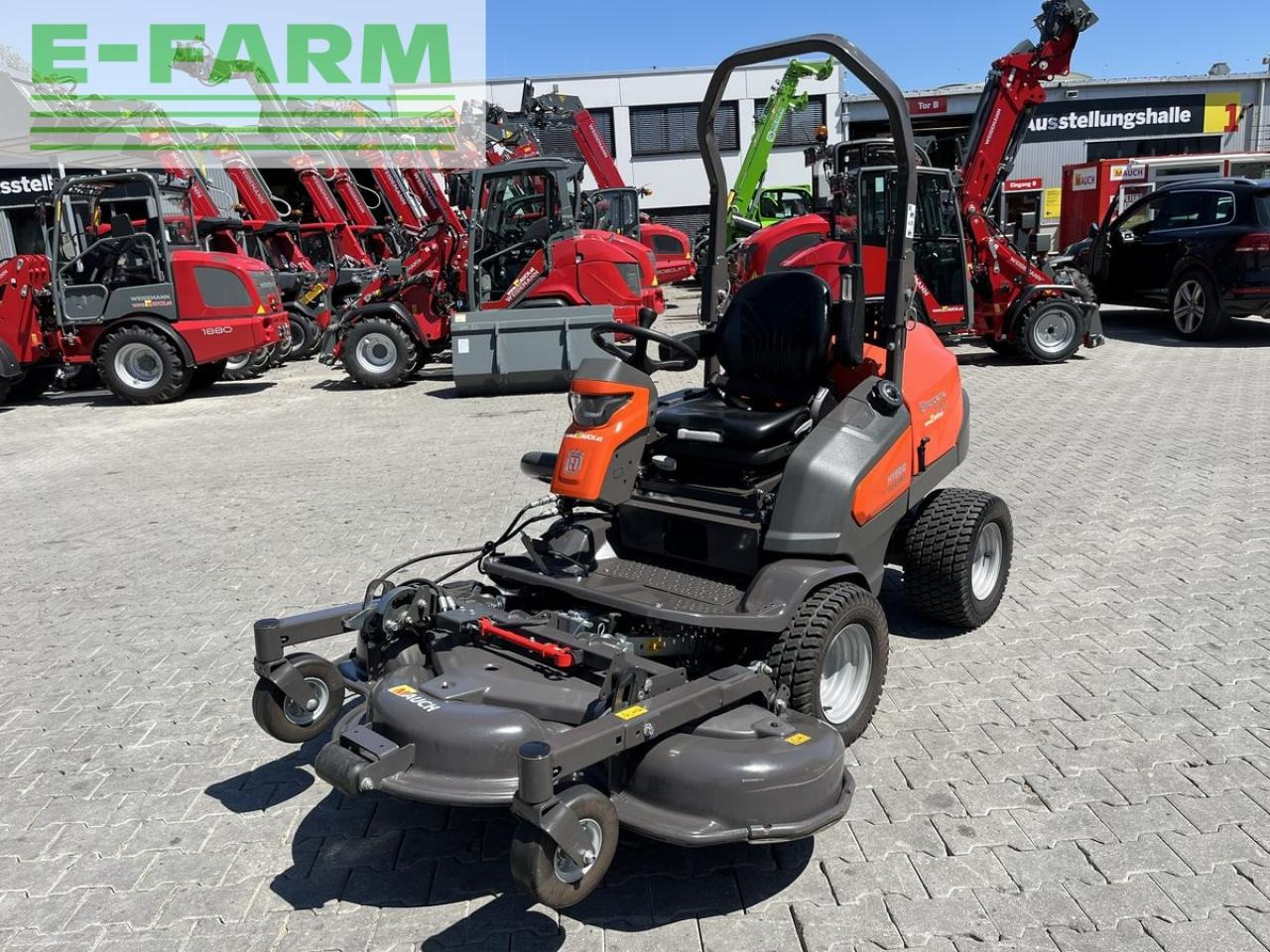 Husqvarna p 535hx hybrid rider nur 10h - Τρακτέρ: φωτογραφία 1 Husqvarna p 535hx hybrid rider nur 10h - Τρακτέρ: φωτογραφία 1
