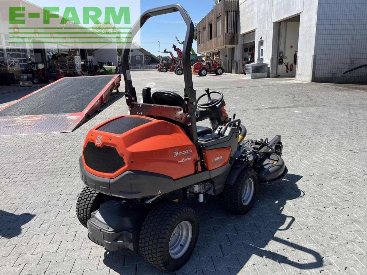 Husqvarna p 535hx hybrid rider nur 10h - Τρακτέρ: φωτογραφία 5 Husqvarna p 535hx hybrid rider nur 10h - Τρακτέρ: φωτογραφία 5