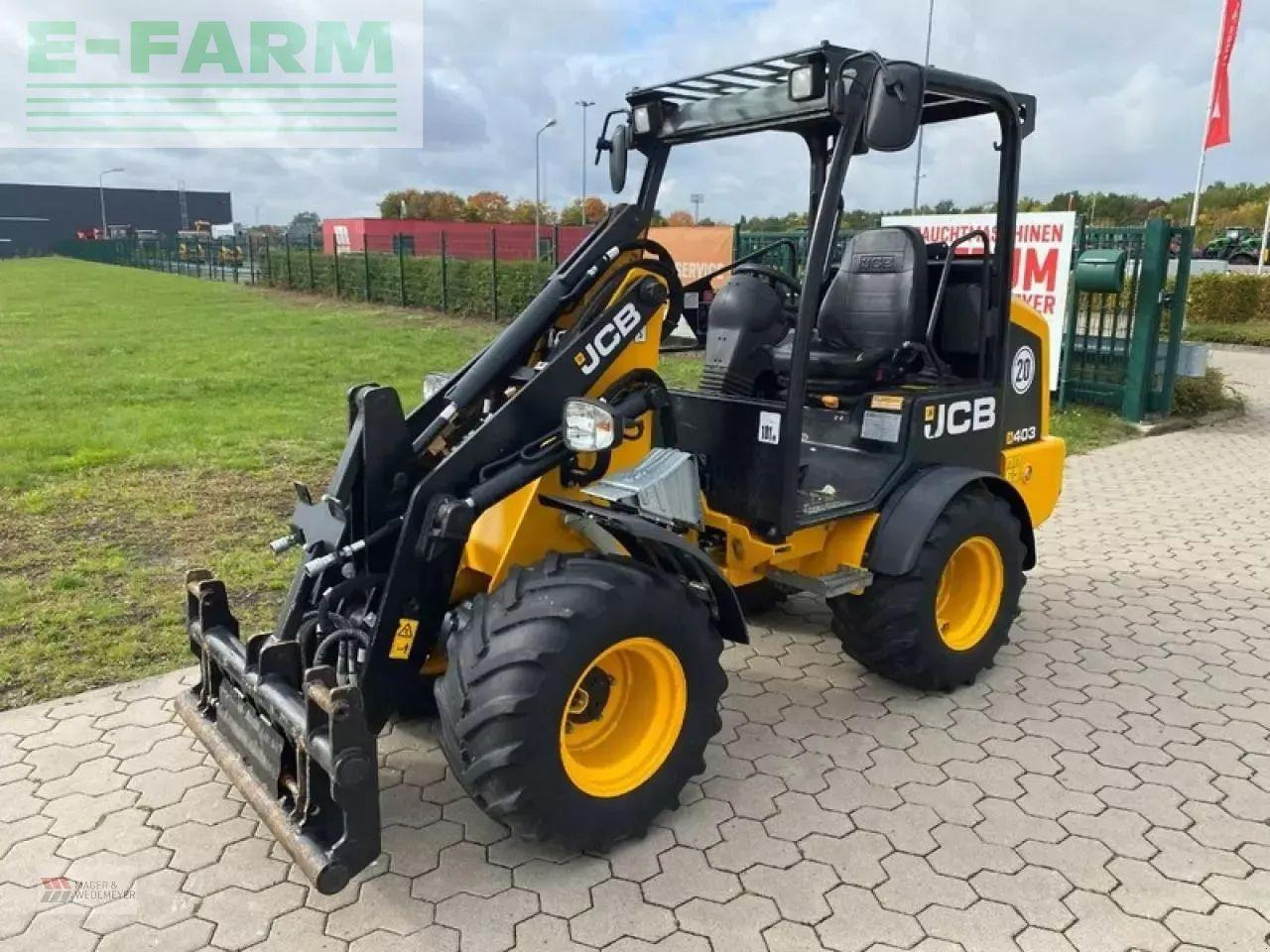 JCB 403 agri hoflader - Μίνι εκσκαφέας: φωτογραφία 1 JCB 403 agri hoflader - Μίνι εκσκαφέας: φωτογραφία 1