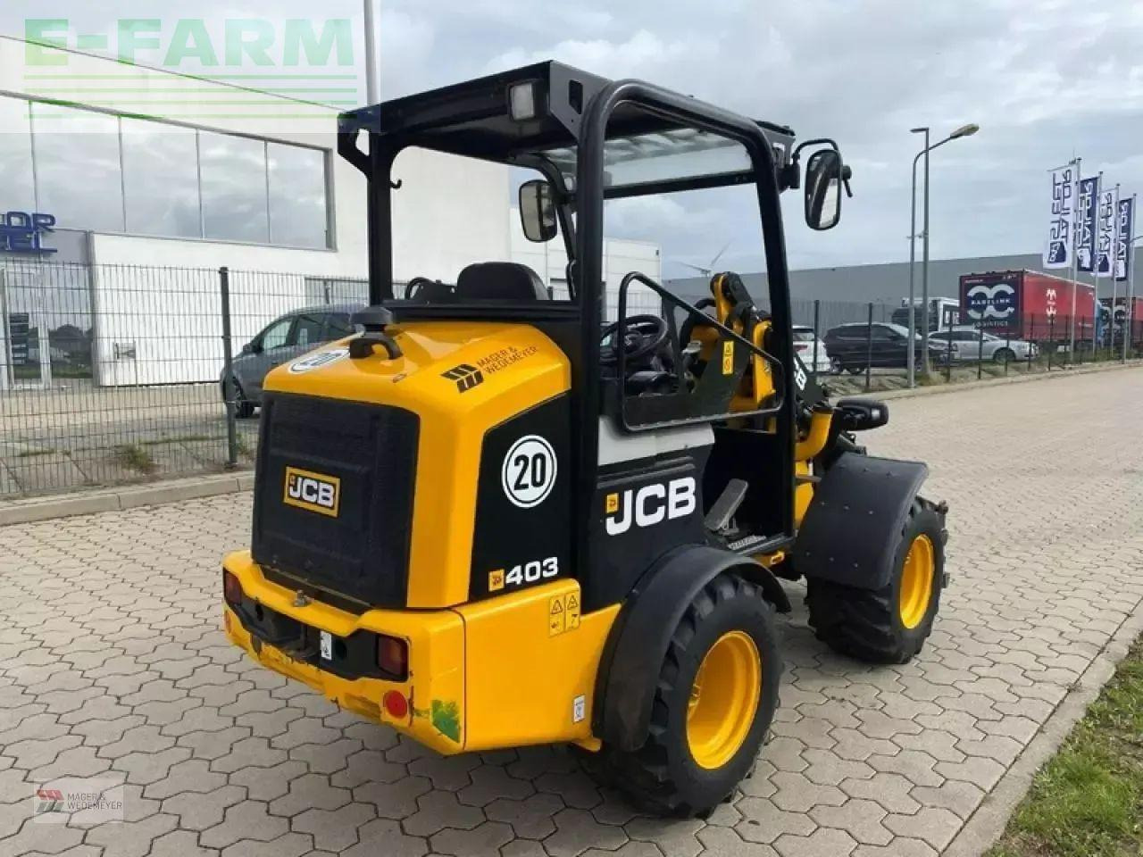JCB 403 agri hoflader - Μίνι εκσκαφέας: φωτογραφία 4 JCB 403 agri hoflader - Μίνι εκσκαφέας: φωτογραφία 4