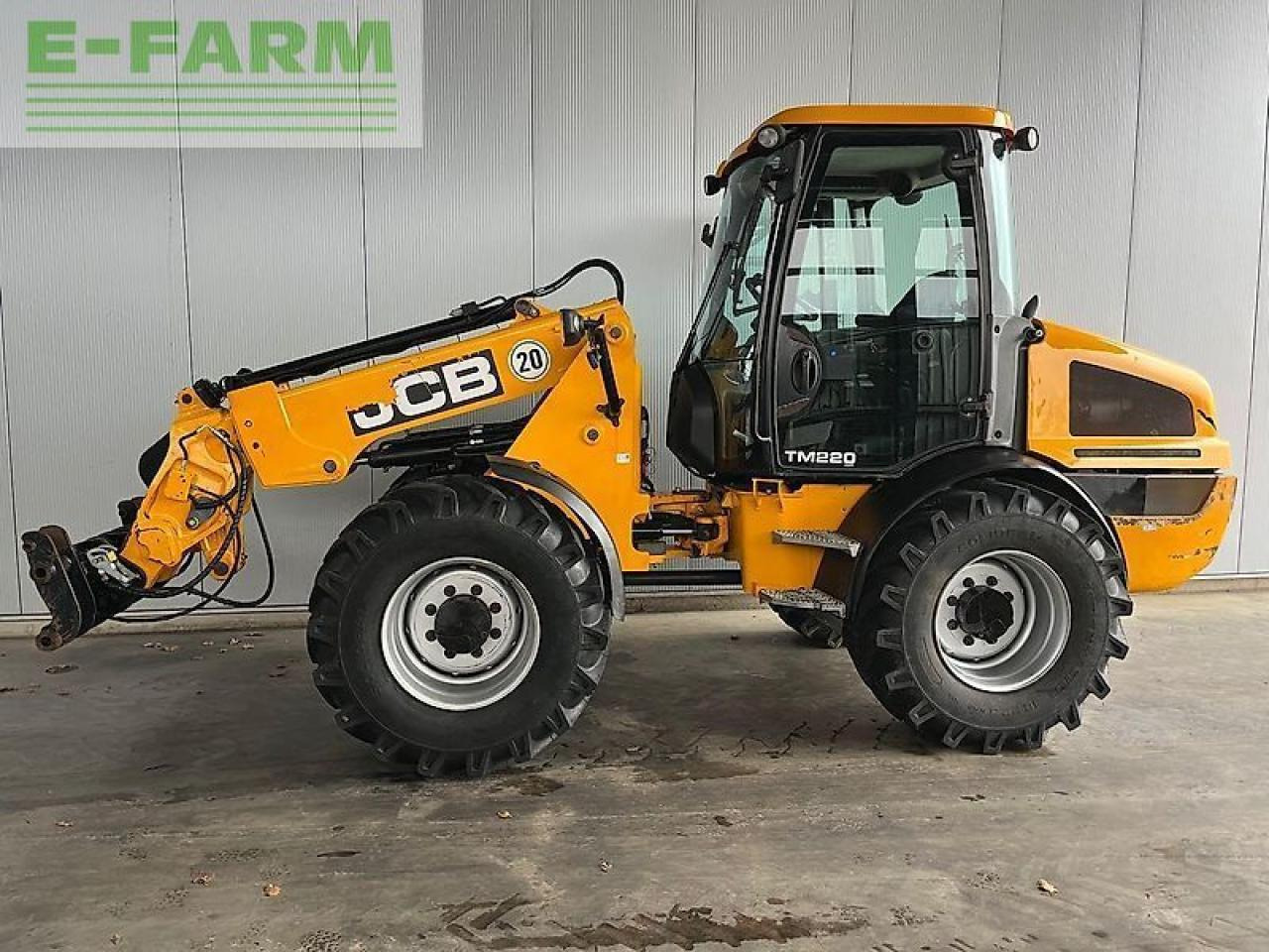 JCB tm 220 agri - Ελαστιχοφόρος φορτωτής: φωτογραφία 1 JCB tm 220 agri - Ελαστιχοφόρος φορτωτής: φωτογραφία 1