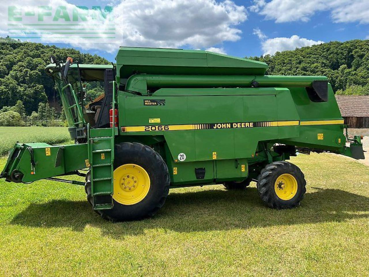 John Deere 2066 - Θεριζοαλωνιστική μηχανή: φωτογραφία 4 John Deere 2066 - Θεριζοαλωνιστική μηχανή: φωτογραφία 4