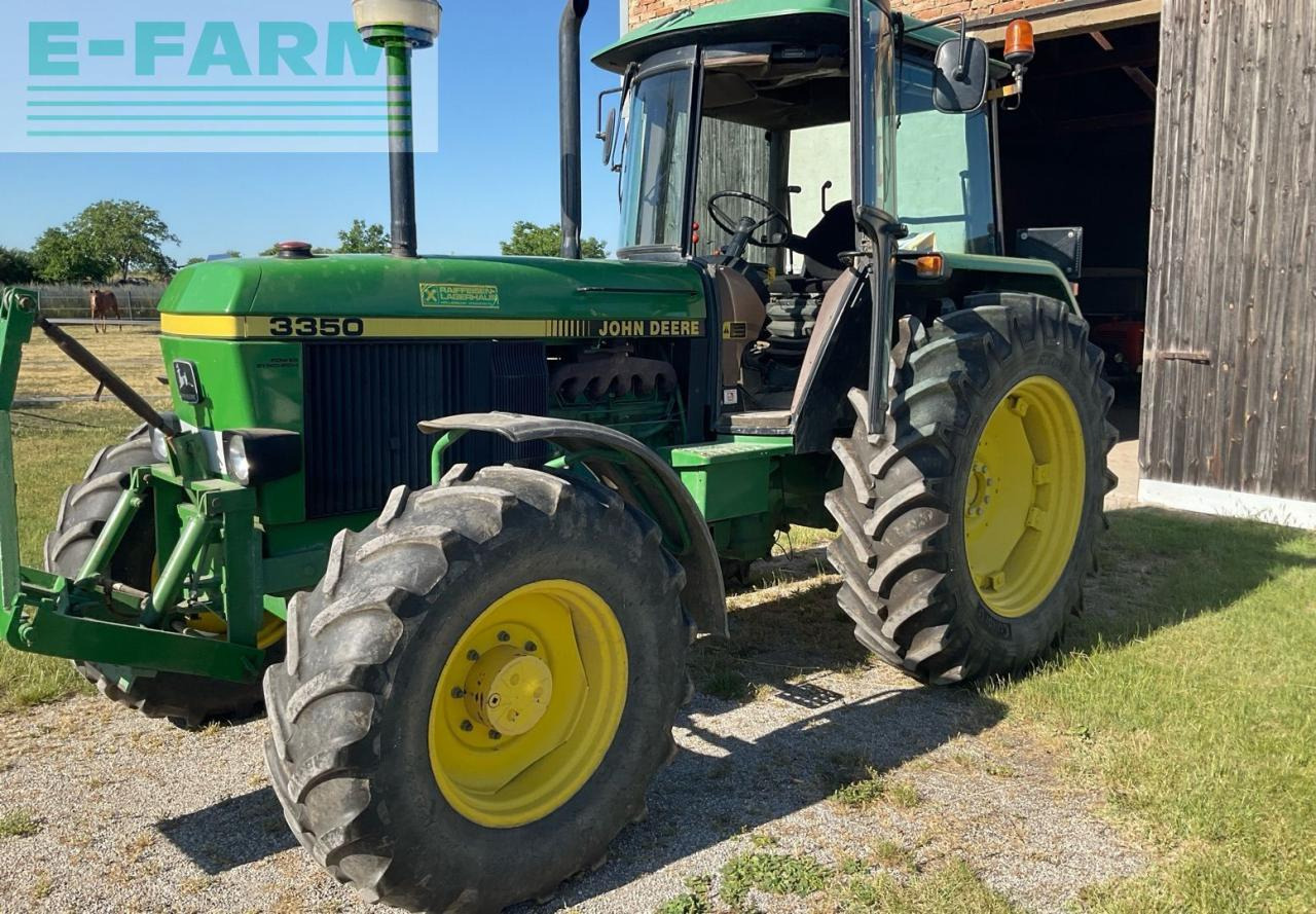 John Deere 3350 - Τρακτέρ: φωτογραφία 1 John Deere 3350 - Τρακτέρ: φωτογραφία 1
