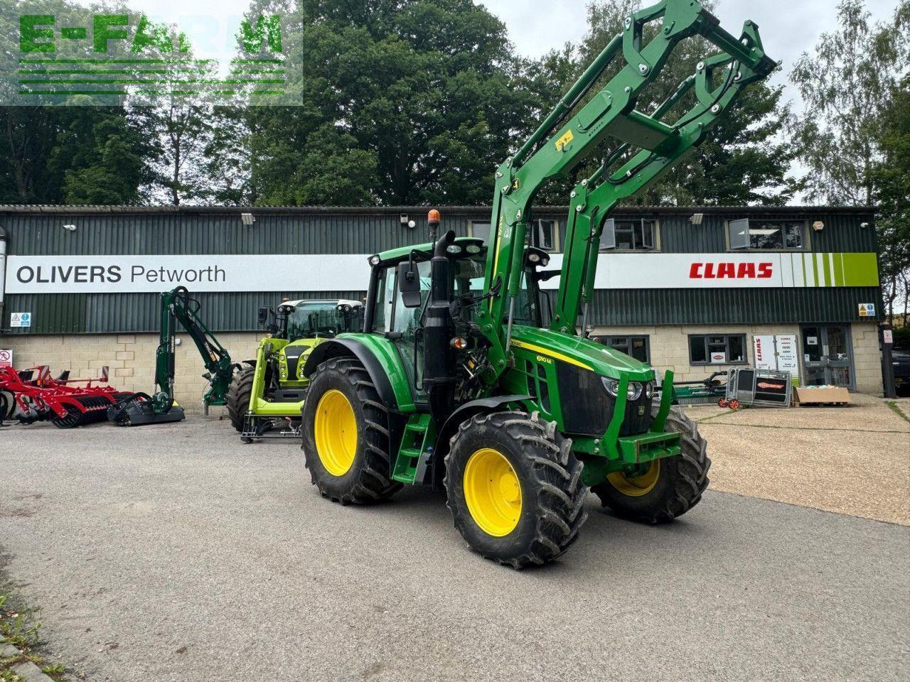 John Deere 6110M - Τρακτέρ: φωτογραφία 1 John Deere 6110M - Τρακτέρ: φωτογραφία 1