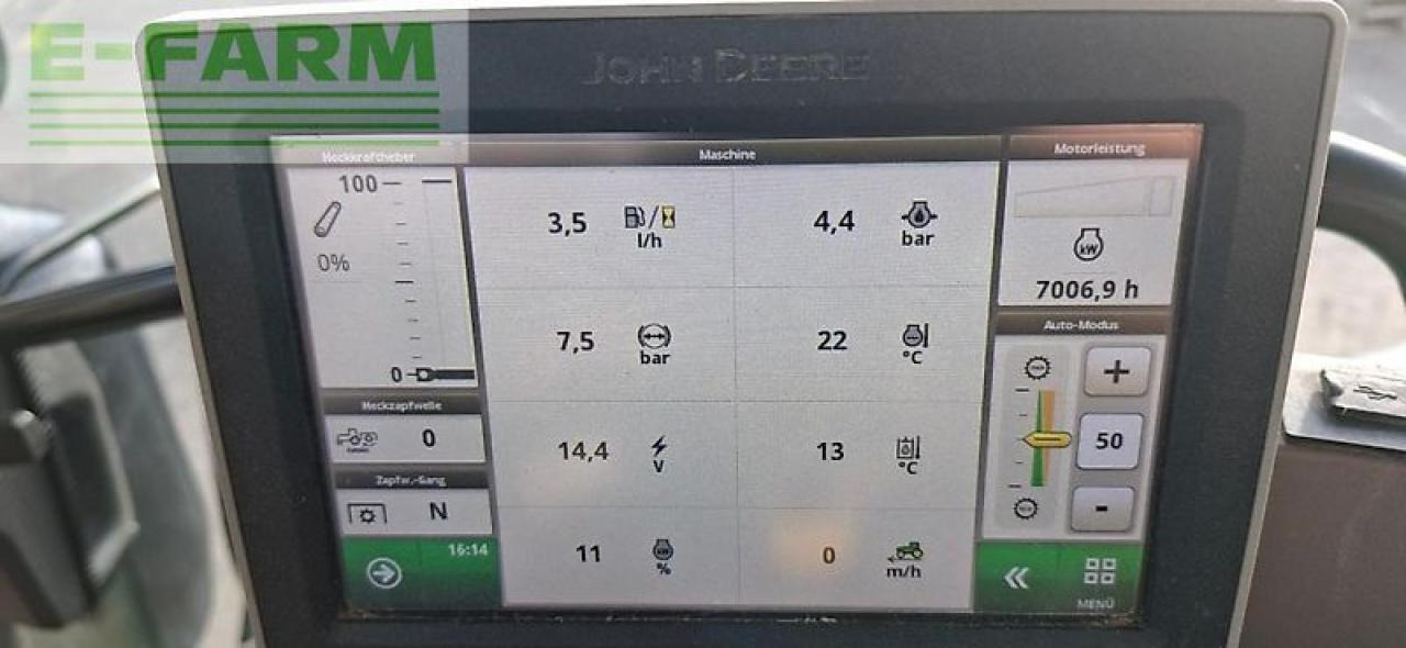 Τρακτέρ John Deere 6110r: φωτογραφία 10 Τρακτέρ John Deere 6110r: φωτογραφία 10