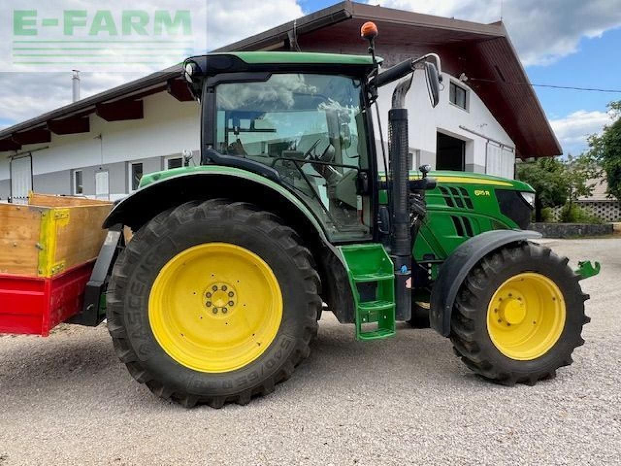 John Deere 6115R - Τρακτέρ: φωτογραφία 2 John Deere 6115R - Τρακτέρ: φωτογραφία 2