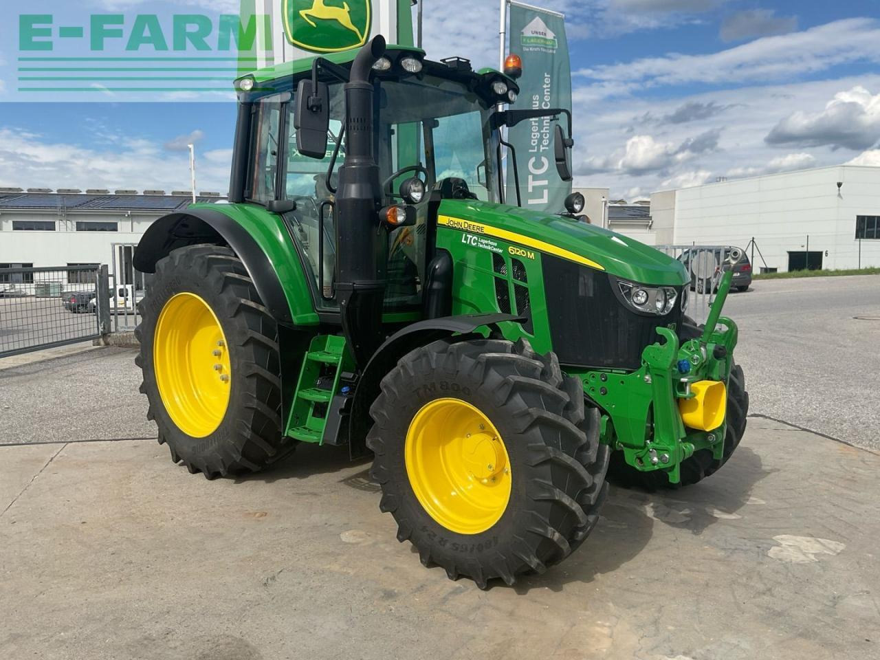 John Deere 6120M - Τρακτέρ: φωτογραφία 4 John Deere 6120M - Τρακτέρ: φωτογραφία 4