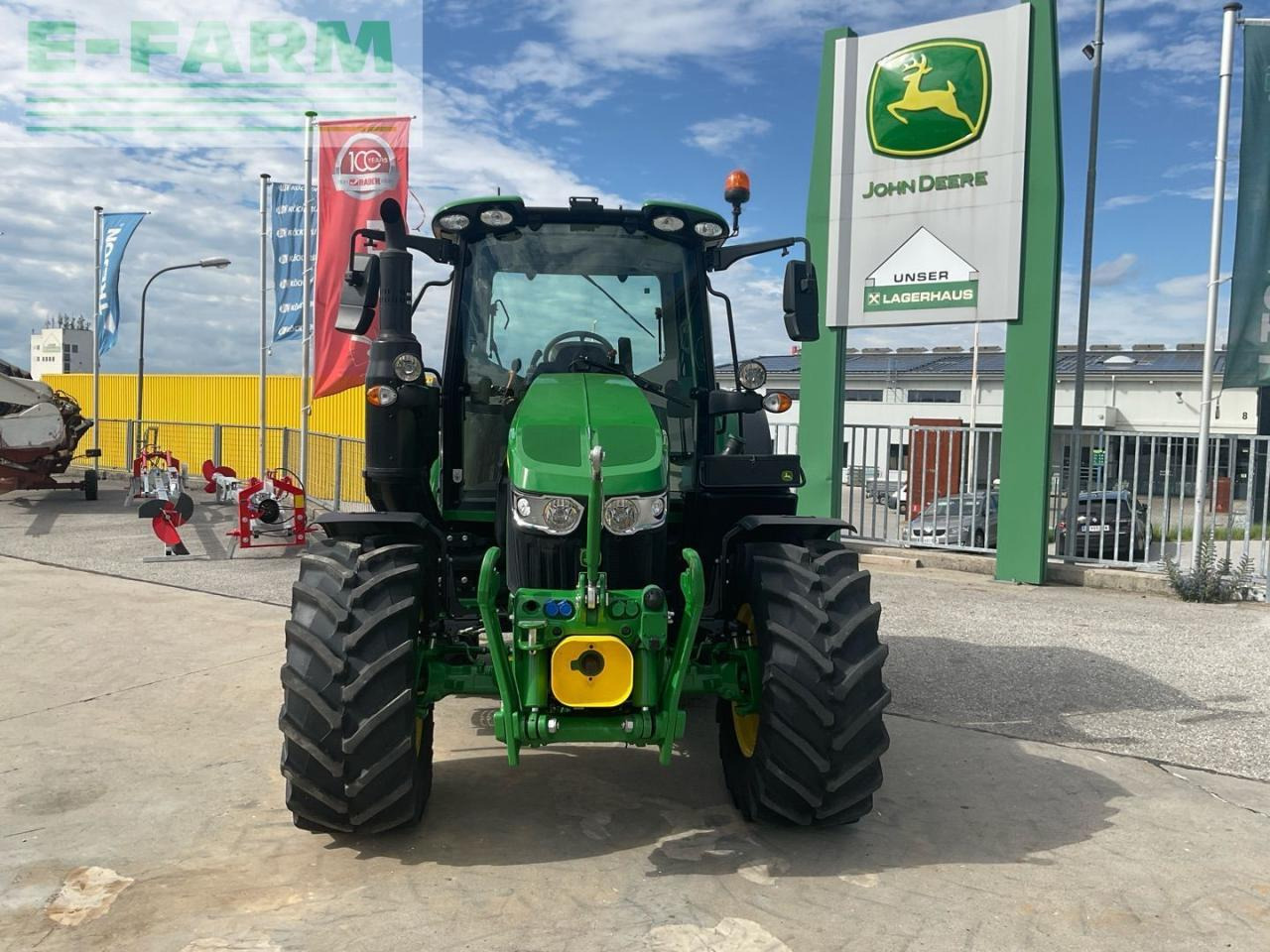 John Deere 6120M - Τρακτέρ: φωτογραφία 3 John Deere 6120M - Τρακτέρ: φωτογραφία 3