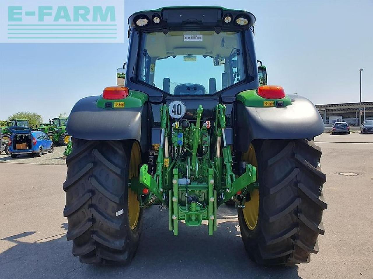 John Deere 6120m aq+ - Τρακτέρ: φωτογραφία 5 John Deere 6120m aq+ - Τρακτέρ: φωτογραφία 5