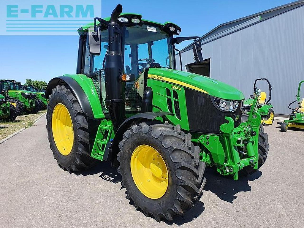 John Deere 6120m aq+ - Τρακτέρ: φωτογραφία 1 John Deere 6120m aq+ - Τρακτέρ: φωτογραφία 1