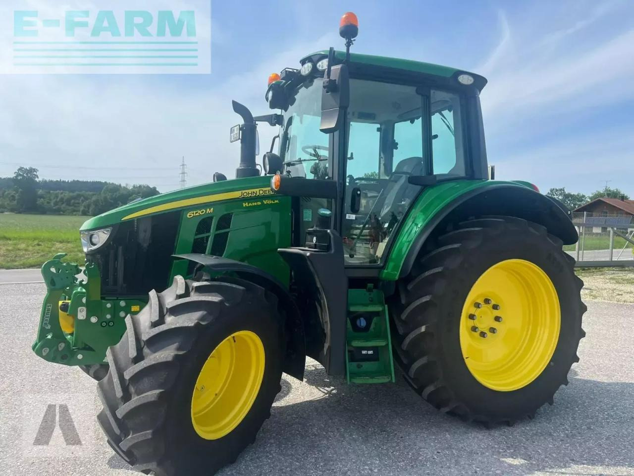John Deere 6120m - Τρακτέρ: φωτογραφία 4 John Deere 6120m - Τρακτέρ: φωτογραφία 4