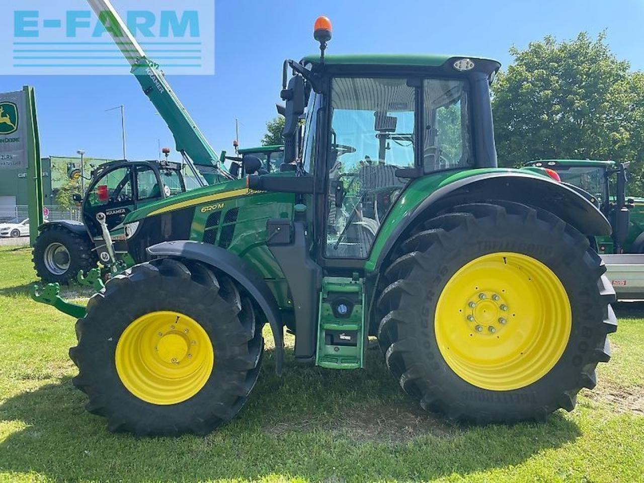 John Deere 6120m - Τρακτέρ: φωτογραφία 4 John Deere 6120m - Τρακτέρ: φωτογραφία 4