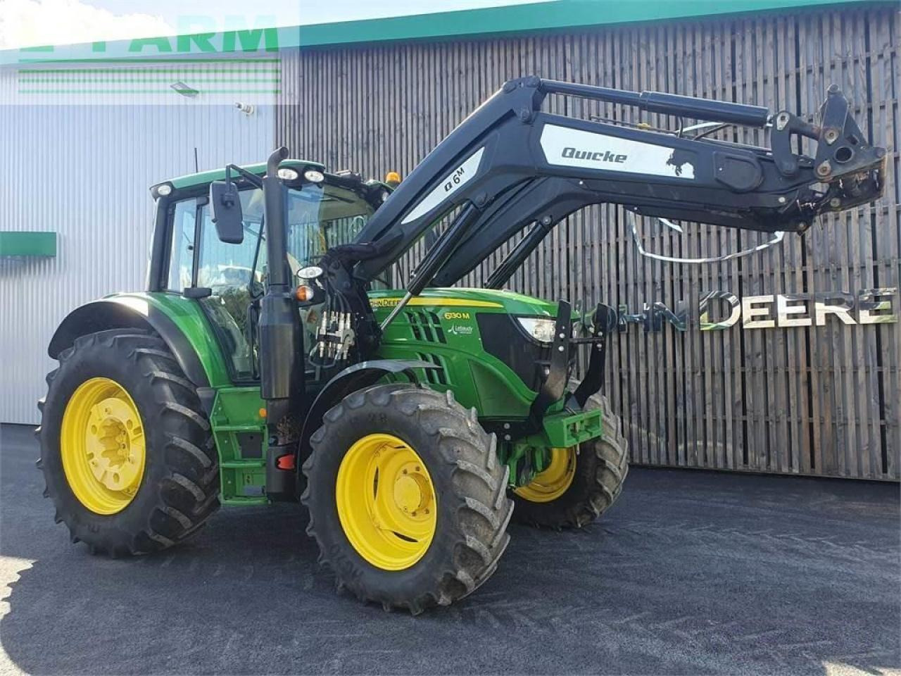 John Deere 6130 m - Τρακτέρ: φωτογραφία 1 John Deere 6130 m - Τρακτέρ: φωτογραφία 1