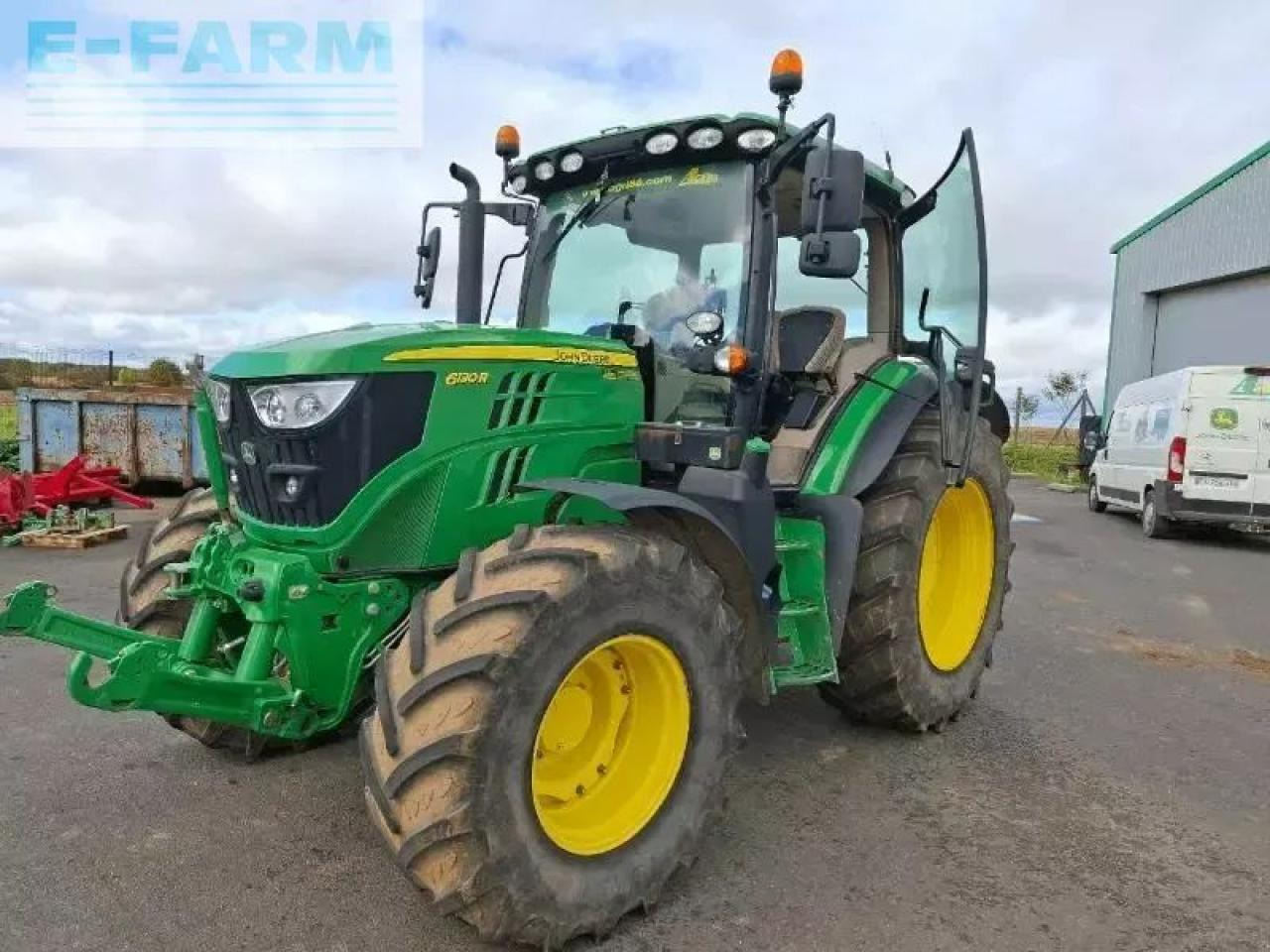 John Deere 6130r - Τρακτέρ: φωτογραφία 2 John Deere 6130r - Τρακτέρ: φωτογραφία 2