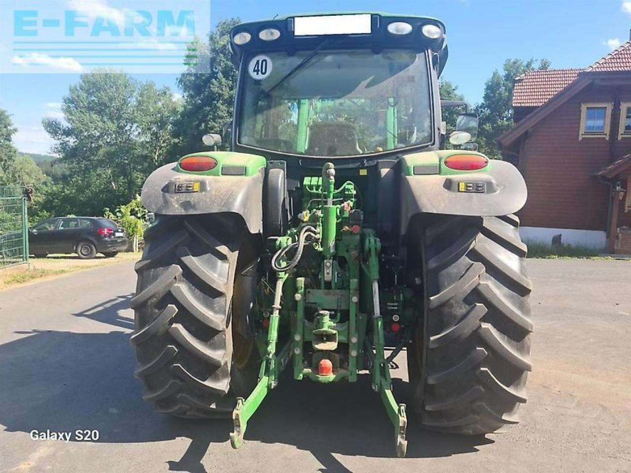 John Deere 6130r - Τρακτέρ: φωτογραφία 4 John Deere 6130r - Τρακτέρ: φωτογραφία 4