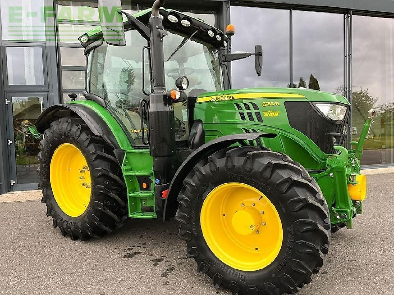 John Deere 6130r - Τρακτέρ: φωτογραφία 1 John Deere 6130r - Τρακτέρ: φωτογραφία 1