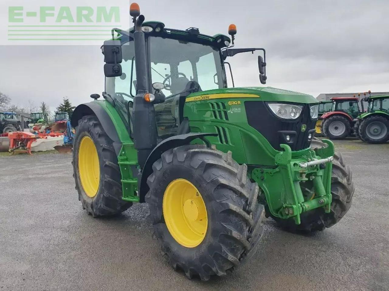 John Deere 6130r - Τρακτέρ: φωτογραφία 3 John Deere 6130r - Τρακτέρ: φωτογραφία 3