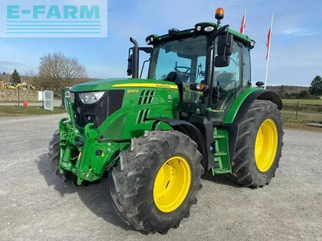 John Deere 6130r - Τρακτέρ: φωτογραφία 1 John Deere 6130r - Τρακτέρ: φωτογραφία 1