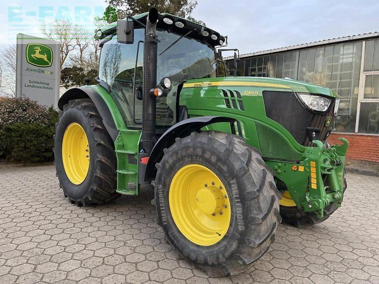 John Deere 6140r dd 40 - Τρακτέρ: φωτογραφία 1 John Deere 6140r dd 40 - Τρακτέρ: φωτογραφία 1