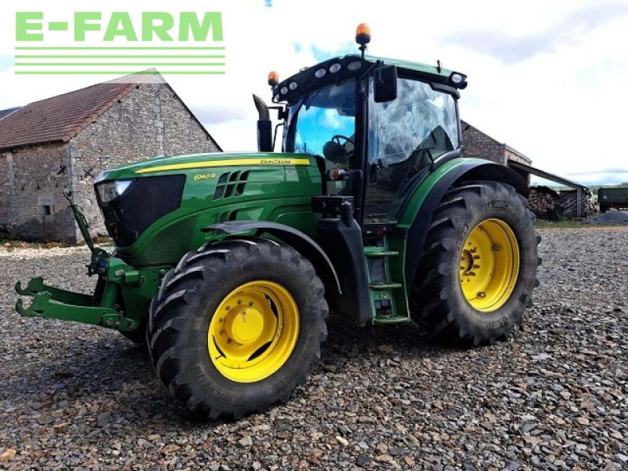 John Deere 6140r - Τρακτέρ: φωτογραφία 1 John Deere 6140r - Τρακτέρ: φωτογραφία 1