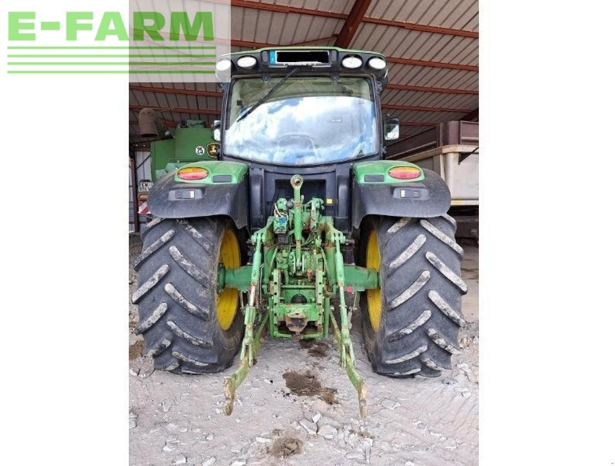 John Deere 6140r - Τρακτέρ: φωτογραφία 4 John Deere 6140r - Τρακτέρ: φωτογραφία 4