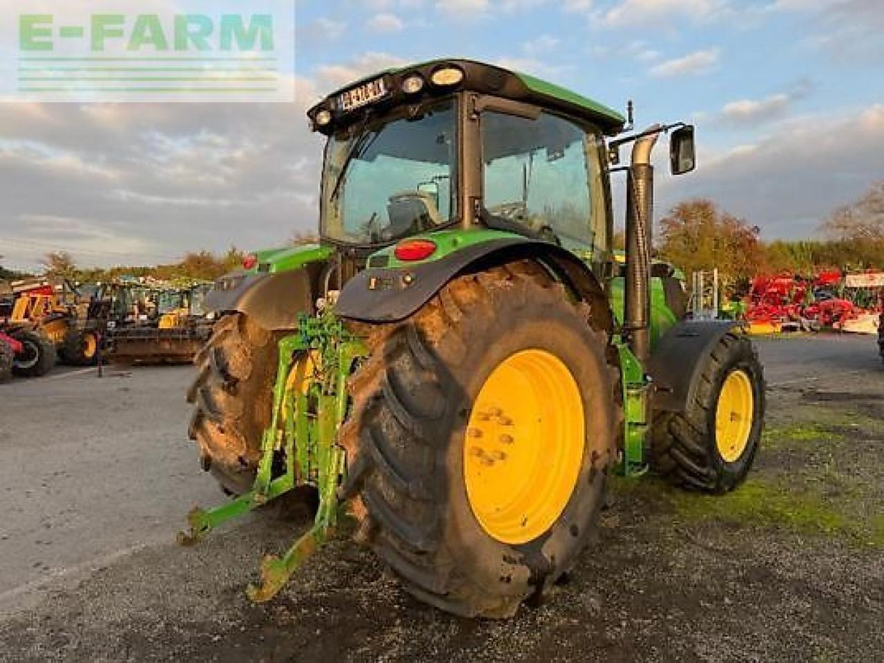 John Deere 6140r - Τρακτέρ: φωτογραφία 4 John Deere 6140r - Τρακτέρ: φωτογραφία 4