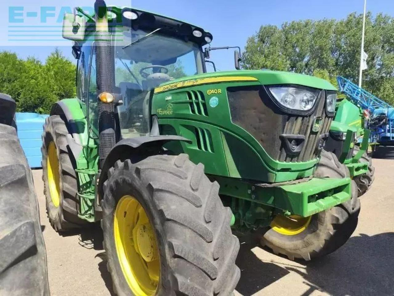 John Deere 6140r - Τρακτέρ: φωτογραφία 2 John Deere 6140r - Τρακτέρ: φωτογραφία 2