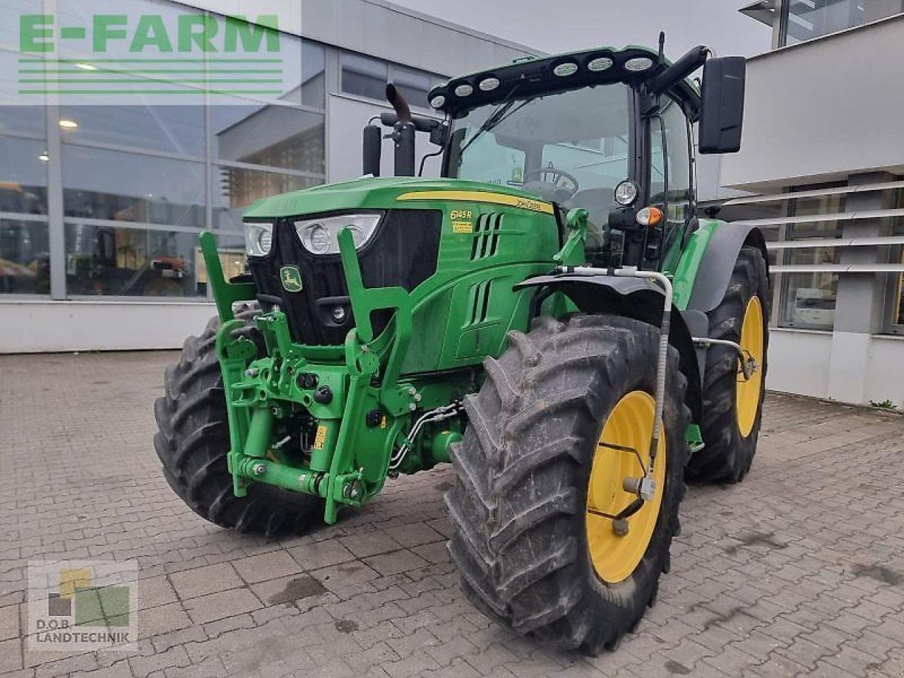 John Deere 6145r 6145 r mit konsolen - Τρακτέρ: φωτογραφία 1 John Deere 6145r 6145 r mit konsolen - Τρακτέρ: φωτογραφία 1
